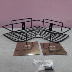 Metal Bathroom Corner Rack Storage Shelves
