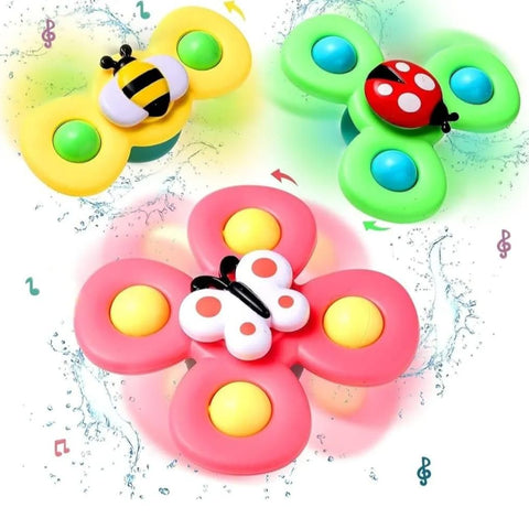 Spinning Sensory Toy for Toddler - 3 Pcs Set