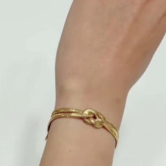 Golden Chain Snake Bracelet