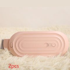 Menstrual Heating Pad Smart Warm Belt Relief Waist Pain Cramps Vibrating Abdominal Massager Electric Waist Belt Device